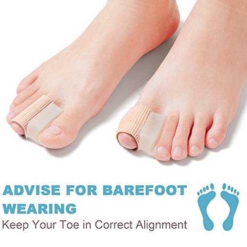 Povihome Gel Toe Spacers - 6 Pack Bunion Corrector for Pain Relief