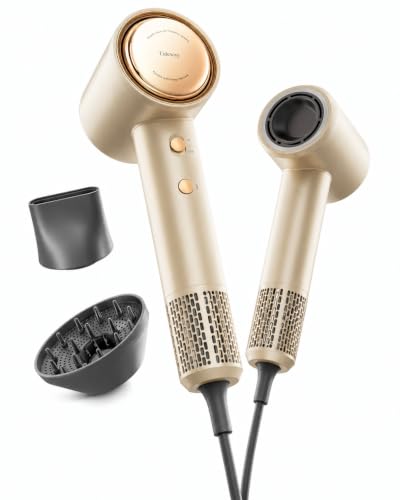 TIDEWAY H11 Ionic Hair Dryer 1500W – Fast Drying, Lightweight Travel