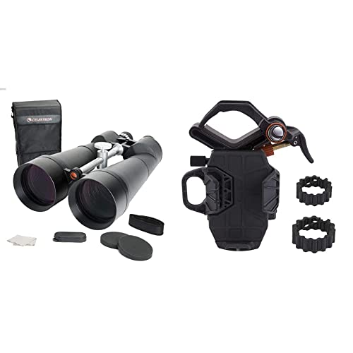 Celestron SkyMaster 25X100 ASTRO Binoculars with deluxe carrying case with Universal Smartphone Adapter