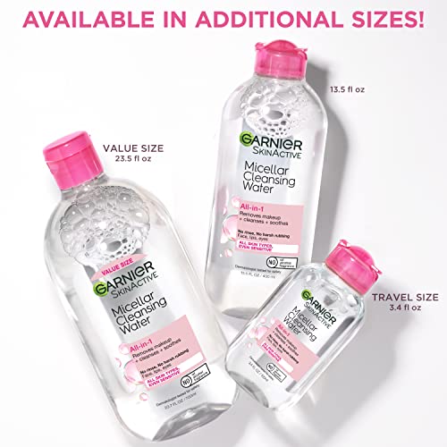 Garnier Micellar Cleansing Water – All Skin Types, 3 Pack