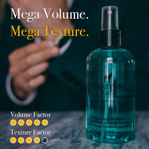 Pete & Pedro Sea Salt Spray & Hair Putty Combo