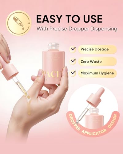 Pacfe Velour Rosa Natural Nail & Cuticle Oil for Dry Damaged Nails - 1 fl oz