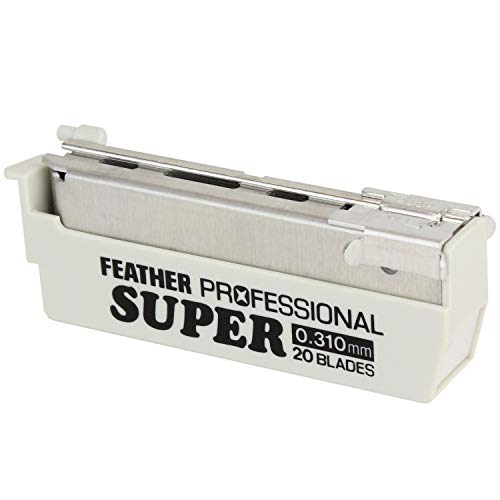 Feather Artist Club ProSuper Razor Blades 20 Count (Pack of 2)