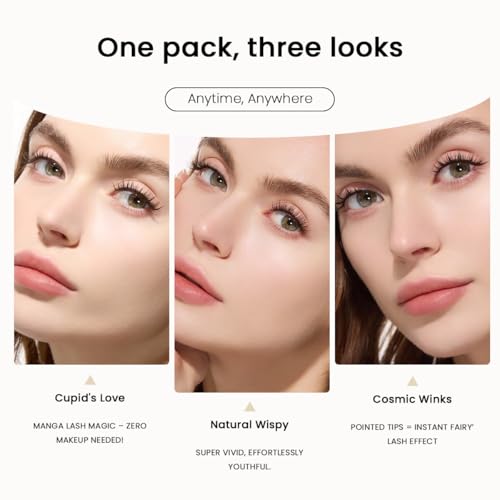 Self-Adhesive Lash Clusters Kit - 3 Styles, Glue-Free