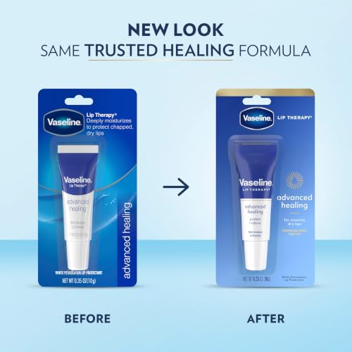 Vaseline Lip Therapy Advanced Healing 3-Pack – 0.35 Oz