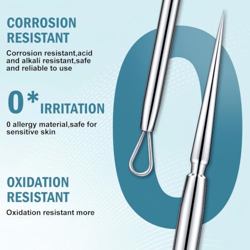 Titanium Lancet Pimple Extractor Tool - 2 Piece Set