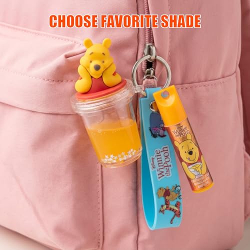 Winnie the Pooh 7-Pack Lip Balm Set with Keychain
