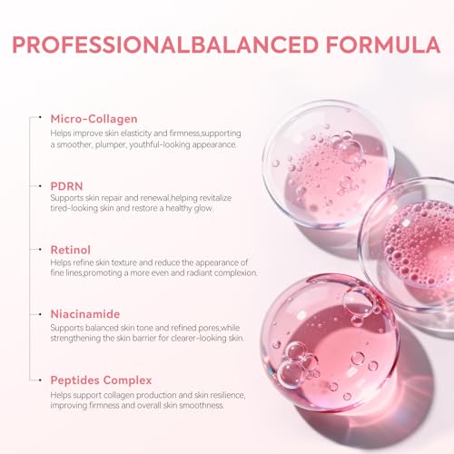 Deep Collagen Capsule Cream with PDRN & Retinol - Pink - Anti-Aging Skin Care