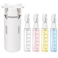 4-in-1 Travel Bottles for Toiletries, TSA-Approved, Leak-Proof