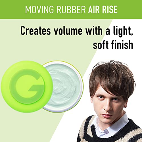 Gatsby Moving Rubber Air Rise Hair Wax 80g
