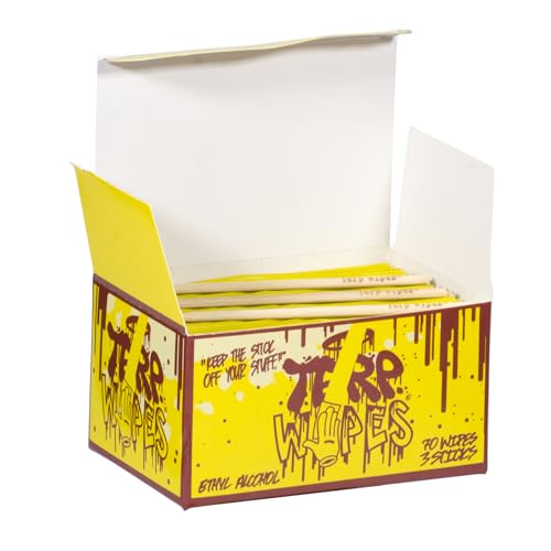 Terp Wipes - Safe Ethyl Alcohol Residue Removal Wipes