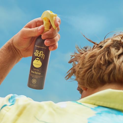 Sun Bum Texturizing Sea Salt Spray - UV Protection, Matte Finish