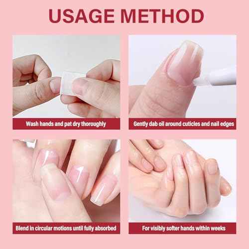 Cuticle Oil Pen x2 pcs, Nourishing Jojoba & Peach Scent for Enhanced Nail Growth and Strength, Portable Nail Oil Care £¨7mlx2£©