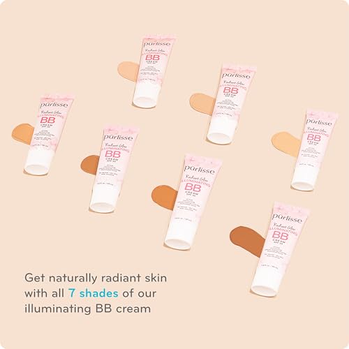 pūrlisse Radiant Glow BB Cream SPF 30 - Light Medium 1.4oz