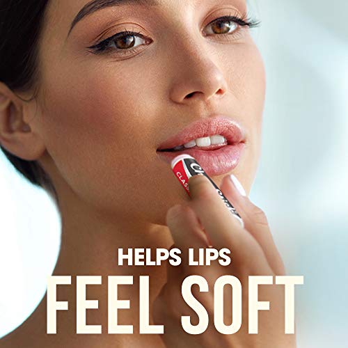 ChapStick Classic (1 Carded Pack of 3 Sticks) Strawberry Flavor Skin Protectant Flavored Lip Balm Tube, 0.15 Ounce Each