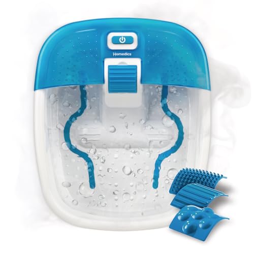 HoMedics Bubble Bliss Deluxe Foot Spa with Heat & Massage