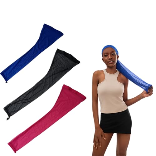 Hair Weave Sleeve for Locs Stretch Mesh Hairweave Sleeve for Braids, Dreadlocks, Twists, Breathable & Lightweight Loc Sock