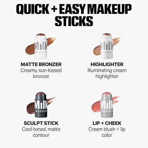 Milk Makeup Sculpt Stick ? Cool-Toned Cream Contour Stick with Thyme Extract + Mango Butter ? Hydrating, Buildable Formula Adds Depth + Dimension