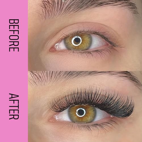 240Pcs D Curl Fluffy Lash Clusters 14-20mm DIY Extension Kit