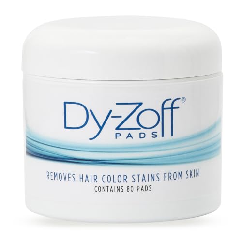 Dy-Zoff Hair Color Stain Remover Pads 80 Count