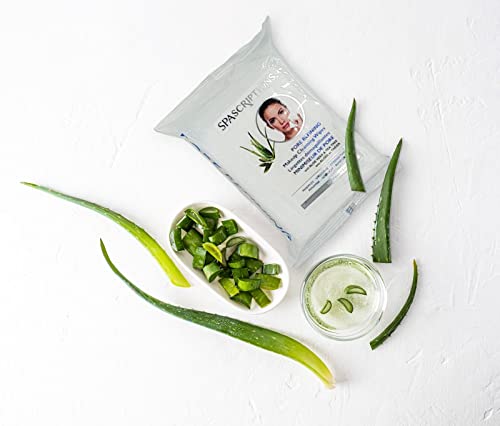 Spascriptions Anti-Aging Cleansing Towelettes - 120 Ct 4 Pack