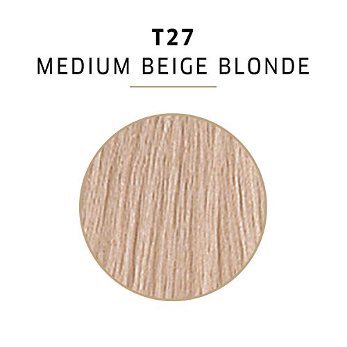 COLORCHARM Permanent Liquid Toners| Neutralize Brass| Free of Parabens| Vegan| T27 Medium Beige Blonde| 1.4 Fl Oz