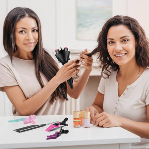 Automatic Hair Braider Machine Set with Comb & Clips