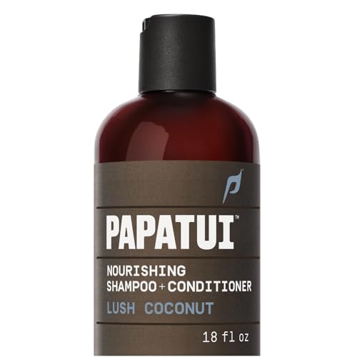 PAPATUI Coconut 2-in-1 Shampoo & Conditioner for Men 18 fl oz