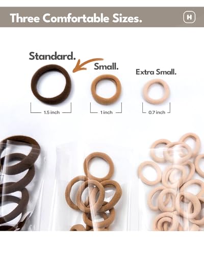 Cyndibands Seamless Hair Ties Blonde 12-Count No Damage