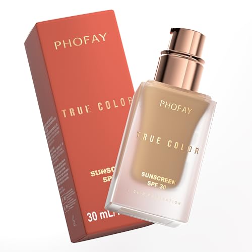 PHOFAY Matte Liquid Foundation SPF 30 - Oil Control & Buildable Coverage