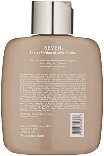 SEVEN Satara Volume Shampoo, 10.8 Fl Oz