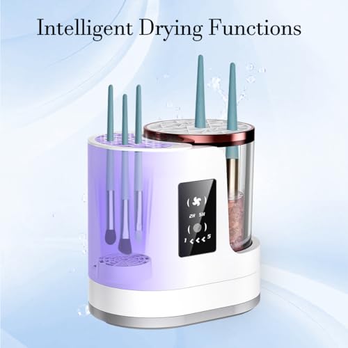 Electric Makeup Brush Cleaner & Dryer Machine - USB Auto Wash