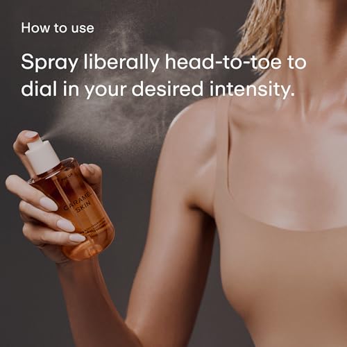 PHLUR Caramel Skin Body Mist - Hair & Body Perfume for Women, 8 Fl Oz