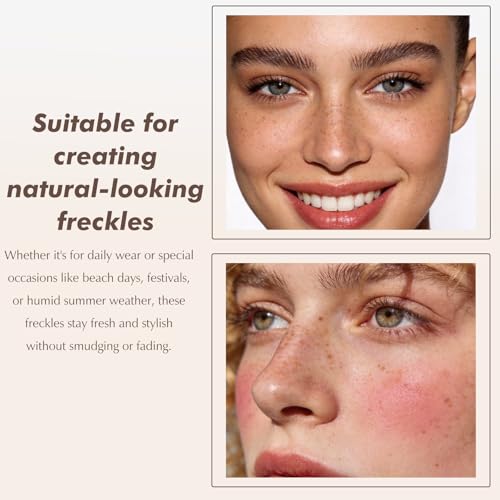 2-in-1 Freckle Stamp Pen - Waterproof Fake Freckles Makeup