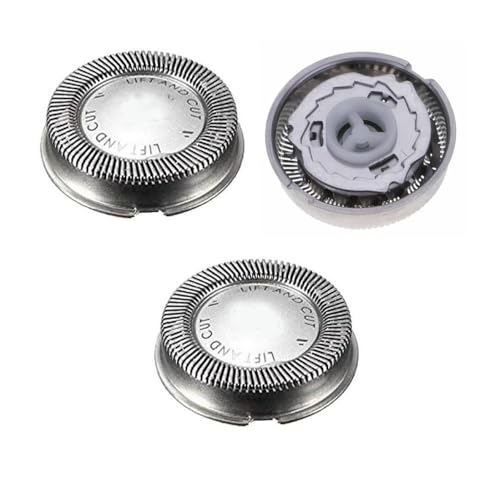 Electric Razor Replacement Shaver Heads for Philips HQ55 HQ3 HQ4+ HQ56 HQ6906 HQ6900 HQ6940 HQ6970 HQ6904 Reflex Plus and Electric Micro Action 3 Pieces