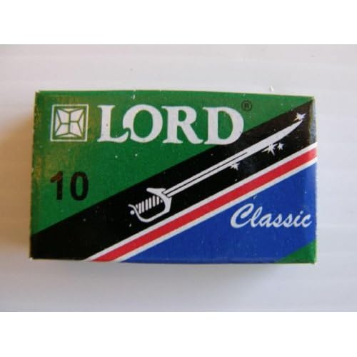 100 LORD Super Stainless CLASSIC Double Edge Safety Razor Blades