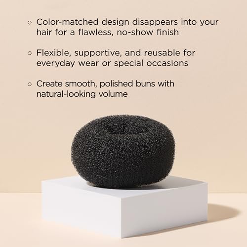 Diane Jumbo Hair Donut 5.5" - Bun Maker for Updos & Sock Buns