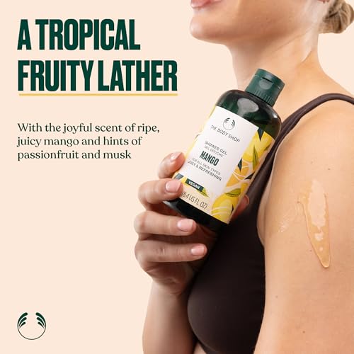 The Body Shop Mango Gift Set - 3 Piece Set, Includes Shower Gel, Body Yogurt, Hand Balm, Vegan