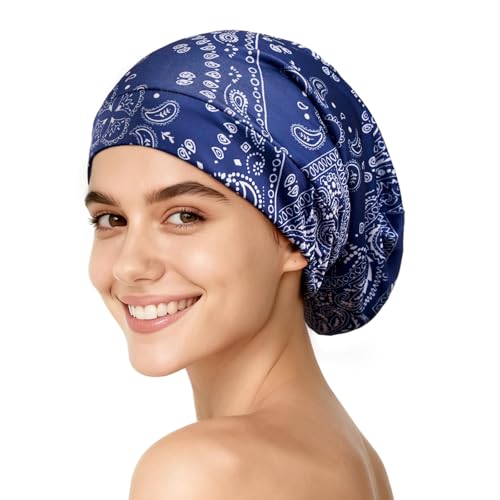 YFONG Mulberry Silk Hair Bonnet for Sleeping - Adjustable & Luxurious