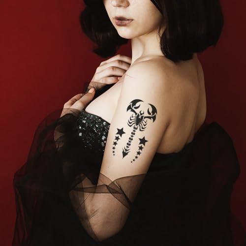 15 Sheets Waterproof Temporary Tattoos for Adults & Kids