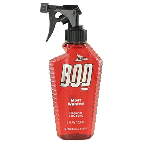BOD Man Most Wanted Fragrance Body Spray, 8 fl oz