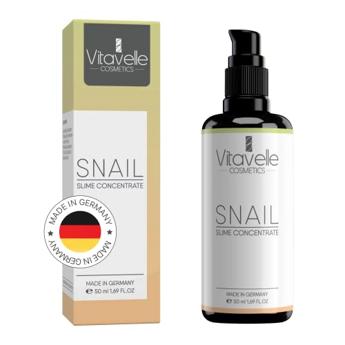 VITAVELLE Snail Mucin Concentrate Serum 1.69 Fl Oz ? Hydrating & Firming Face Serum for Smooth-Looking Skin