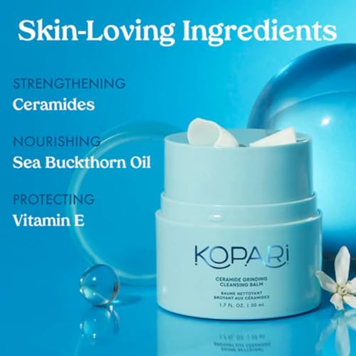 Kopari Ceramide Cleansing Balm Makeup Remover, 1.7oz