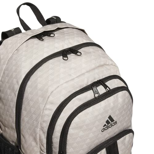 adidas Prime 6 Backpack, BOS Mini Monogram Wonder Beige/Black, One Size