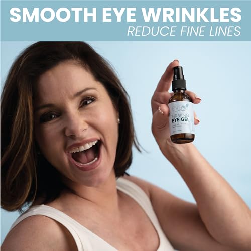 Eva Naturals Eye Gel for Dark Circles, Bags & Puffiness