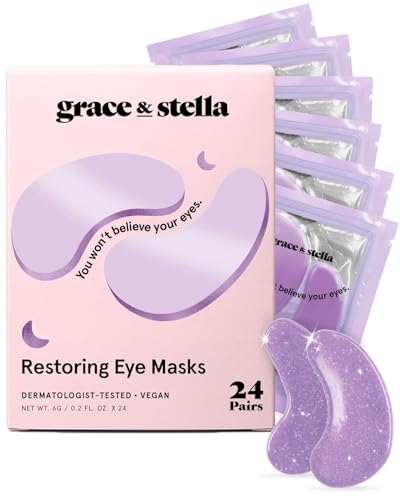 Retinol Under Eye Patches for Dark Circles & Puffiness - 24 Pairs