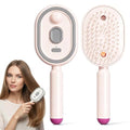 Electric Spray Hair Detangling Brush - Self-Cleaning 3-in-1 Tool for Women
