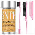 Samnyte Hair Wax Stick Set with Edge Brush & Comb – Frizz Control, Non-Greasy, 2.7 oz 4‑in‑1 Styling Kit