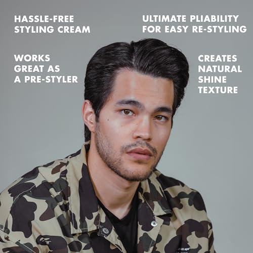 Hanz de Fuko Scheme Cream – Men's Hair Styling Cream, 2 oz