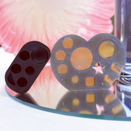 Silicone Lash Lift Palette 2-Pack Mini & Large Mixing Tray